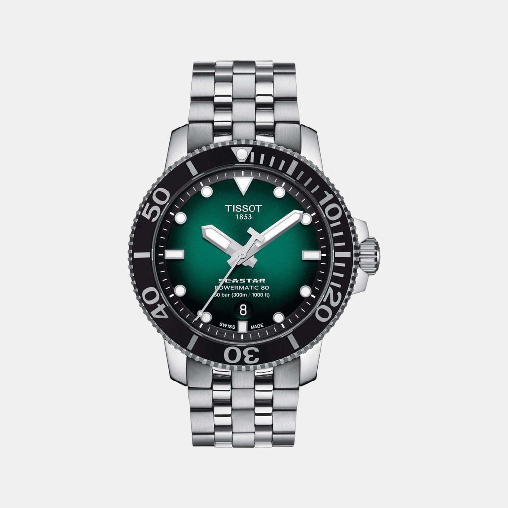 Tissot Round Green Analog watch