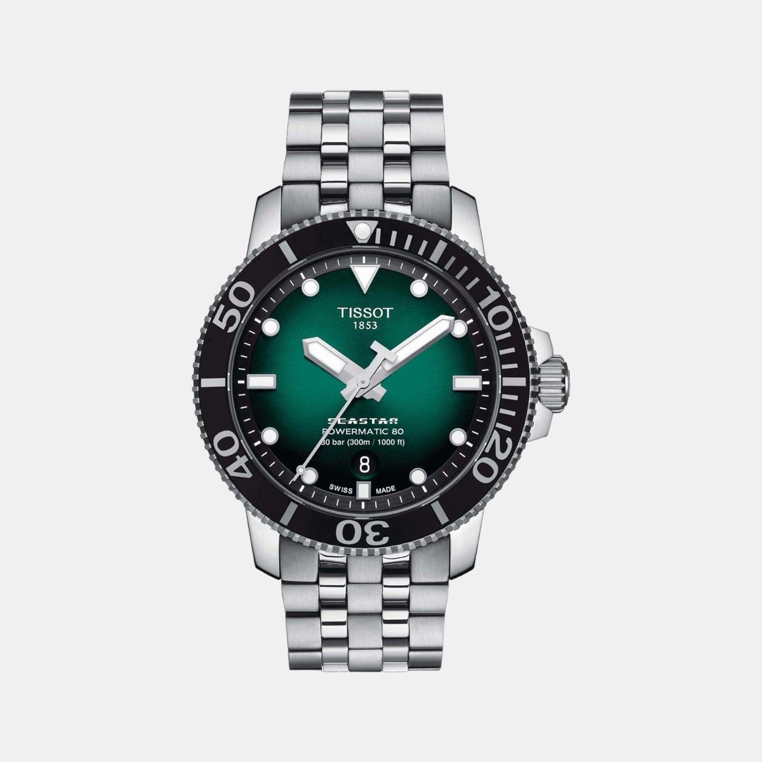 Tissot Round Green Analog watch