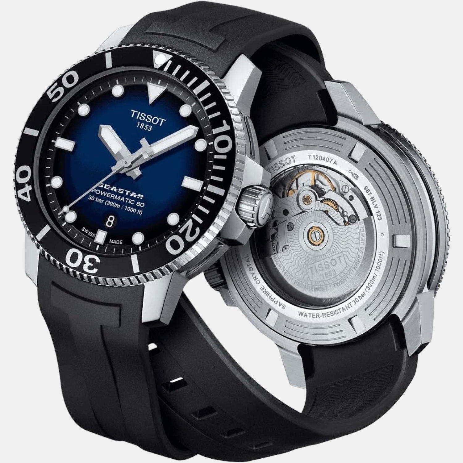 Tissot 43 mm Round Automatic watch