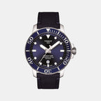 Tissot Round Blue Analog watch
