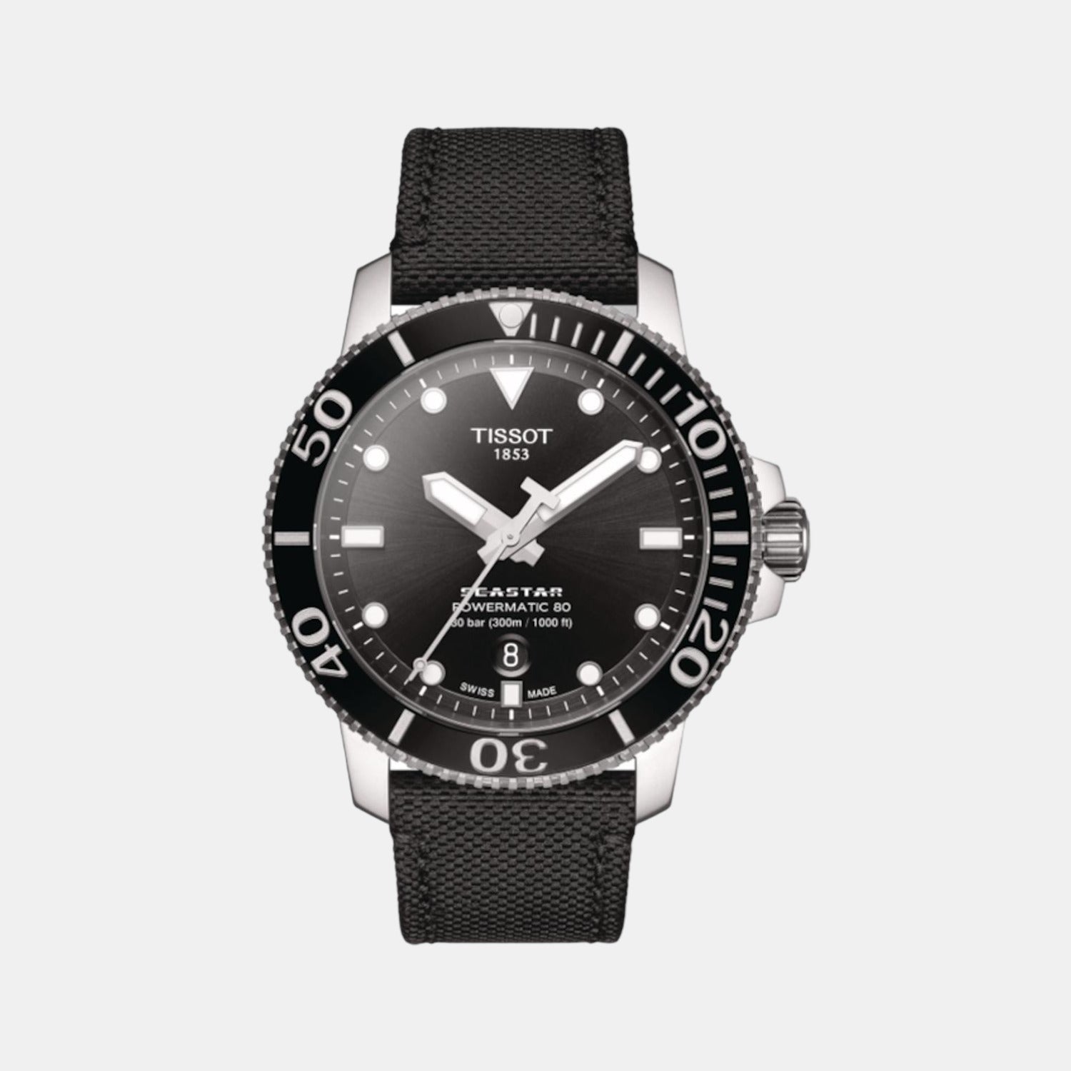 Tissot Round Black Analog watch