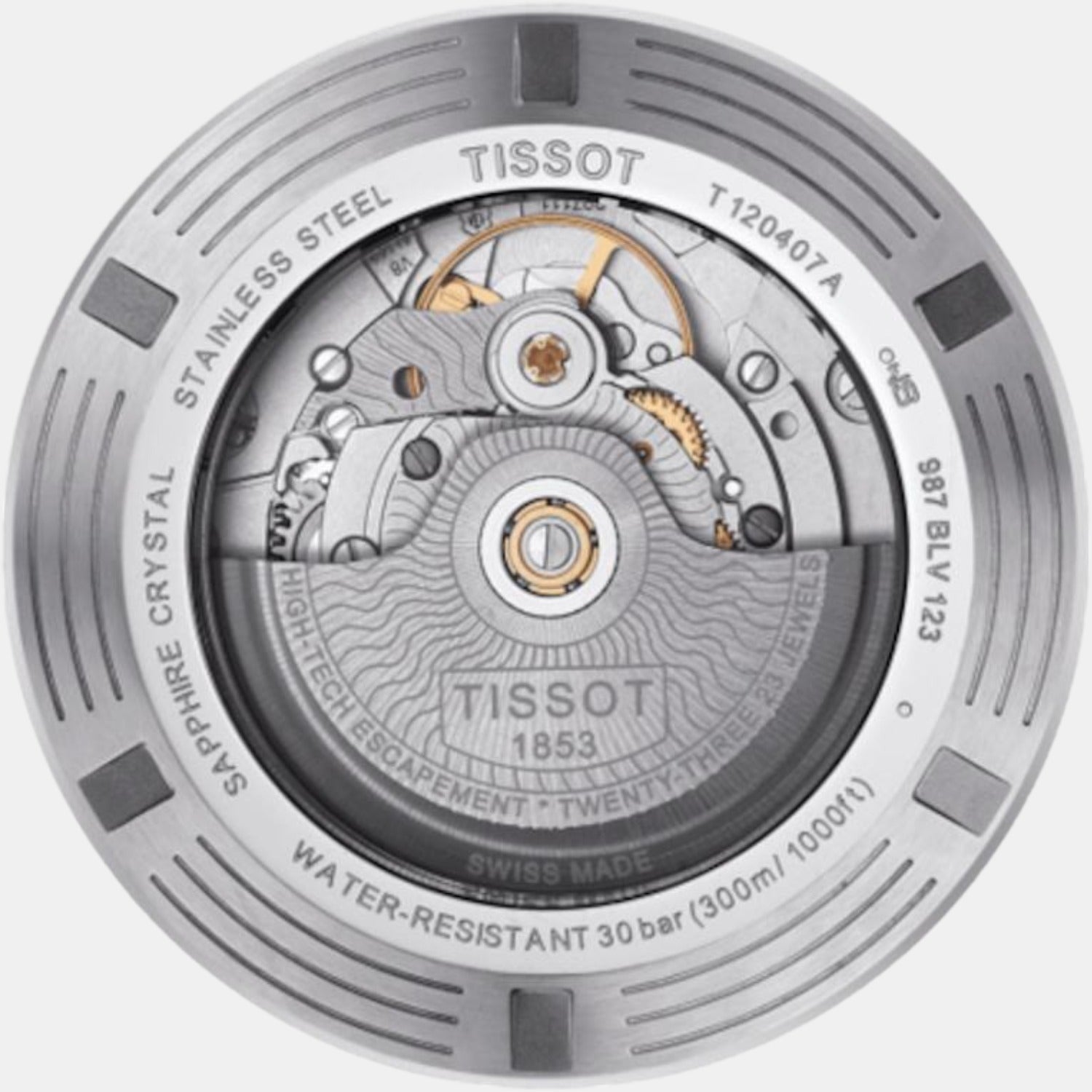 Tissot 43 mm Round Automatic watch