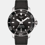 Tissot Men Round Black watch