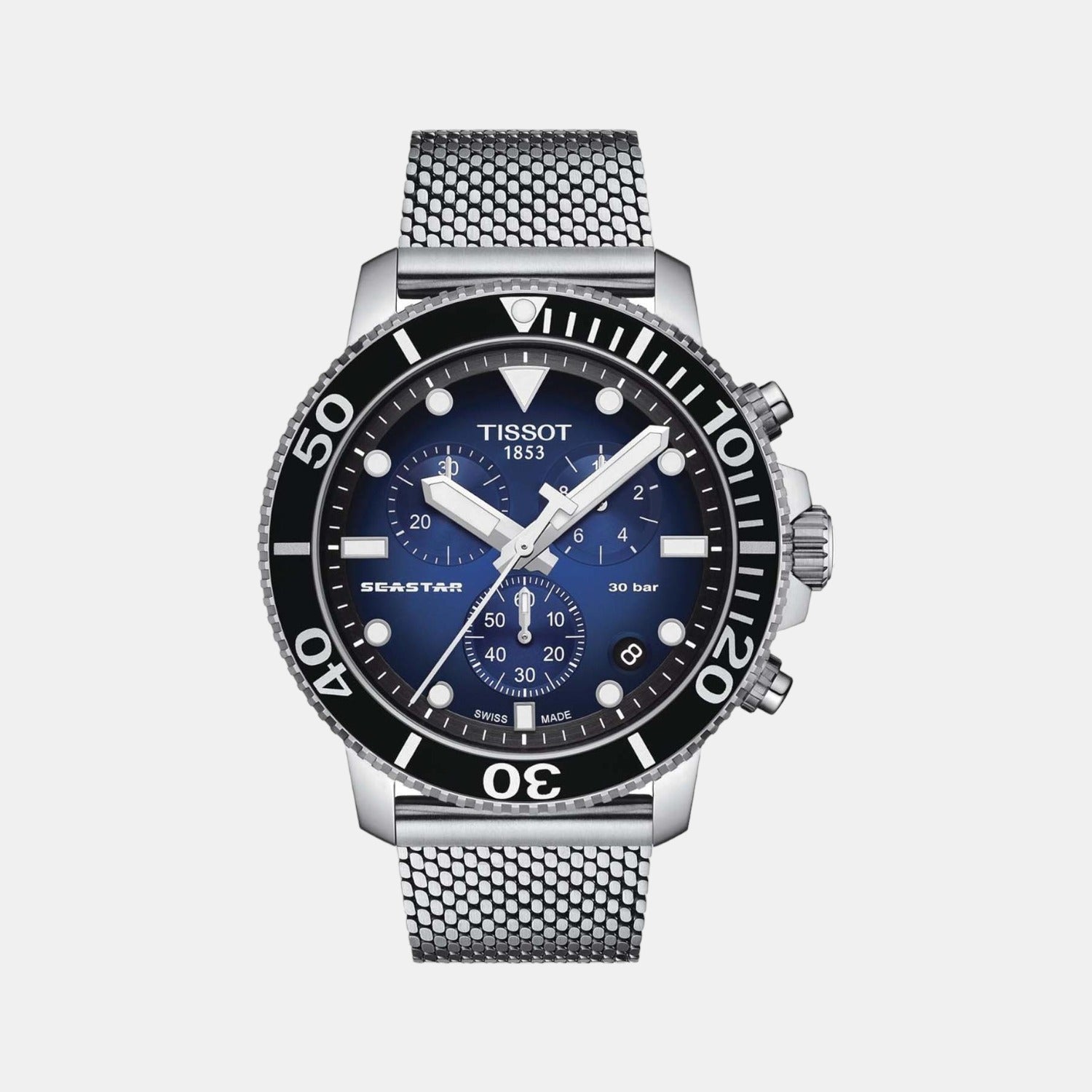 Tissot Tissot Seastar Male Analog Stainless Steel Watch Tissot