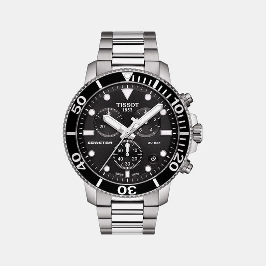 Seastar Male Chronograph Stainless Steel Watch T1204171105100