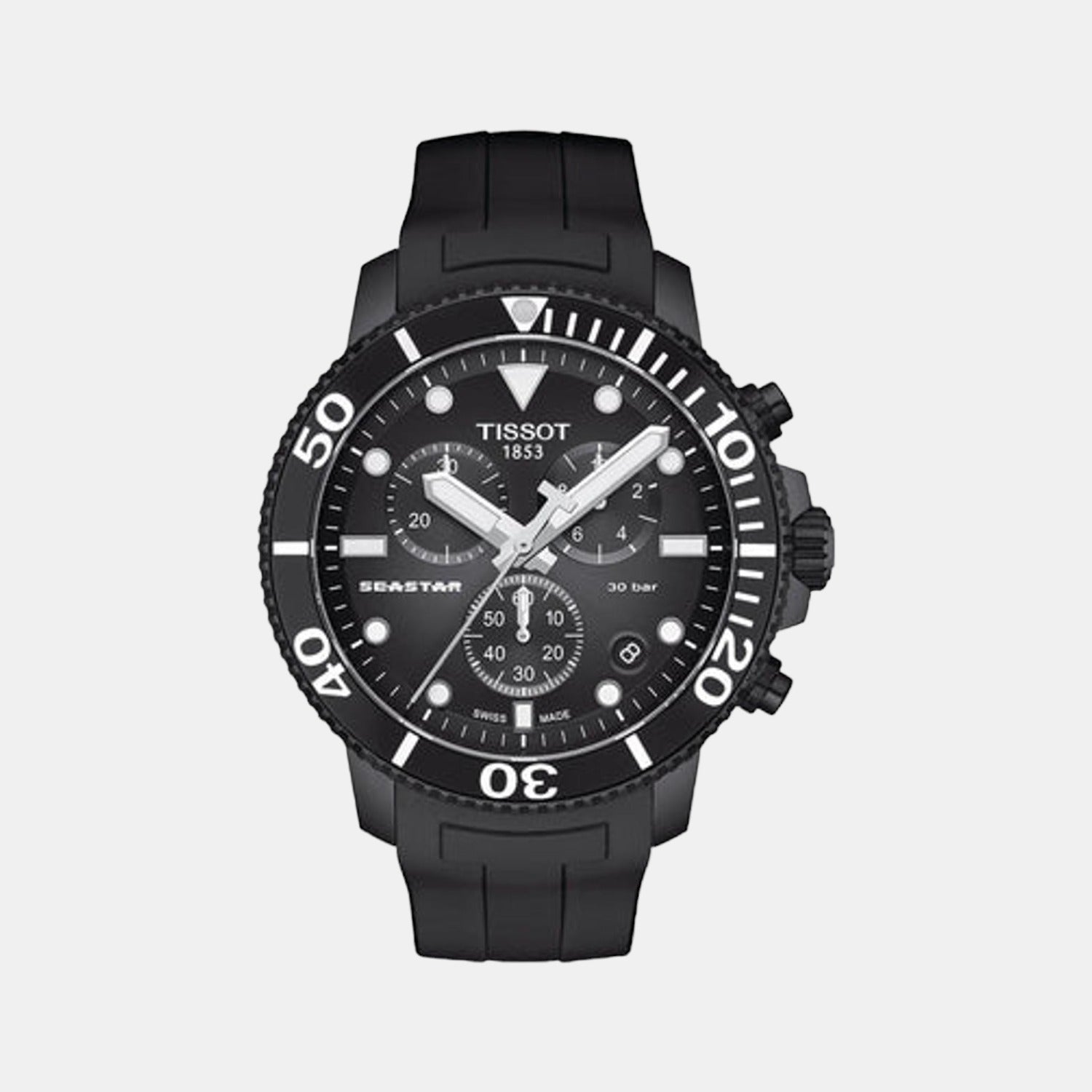 Seastar Male Chronograph Silicon Watch T1204173705102