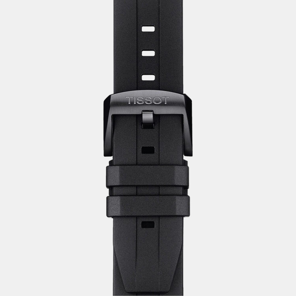 Tissot Men Round Black watch