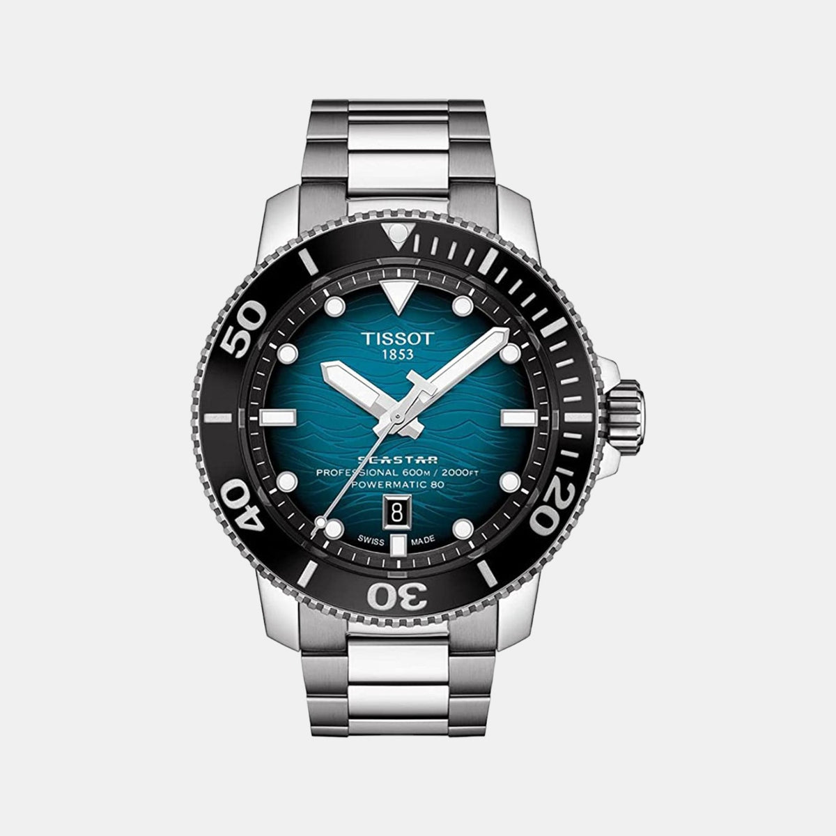 Tissot Round Blue Analog watch