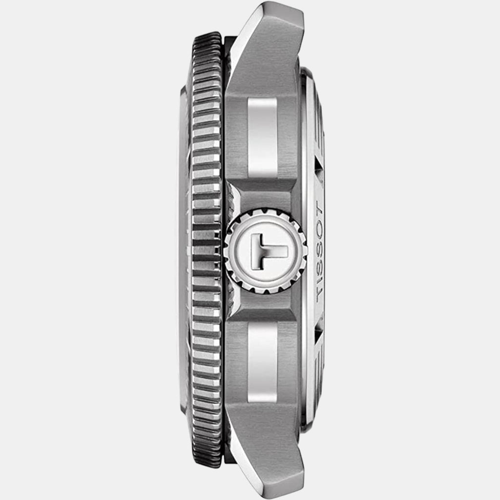 Tissot 46 mm Silver Automatic watch