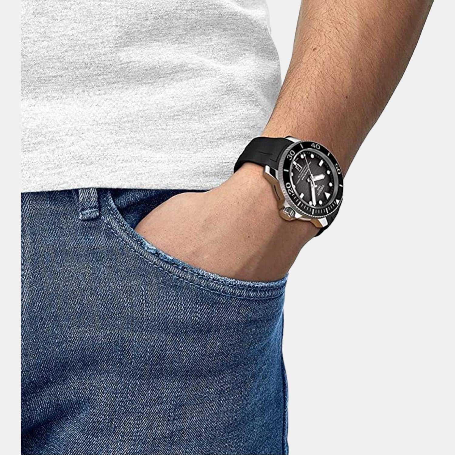 Tissot mens divers online watch