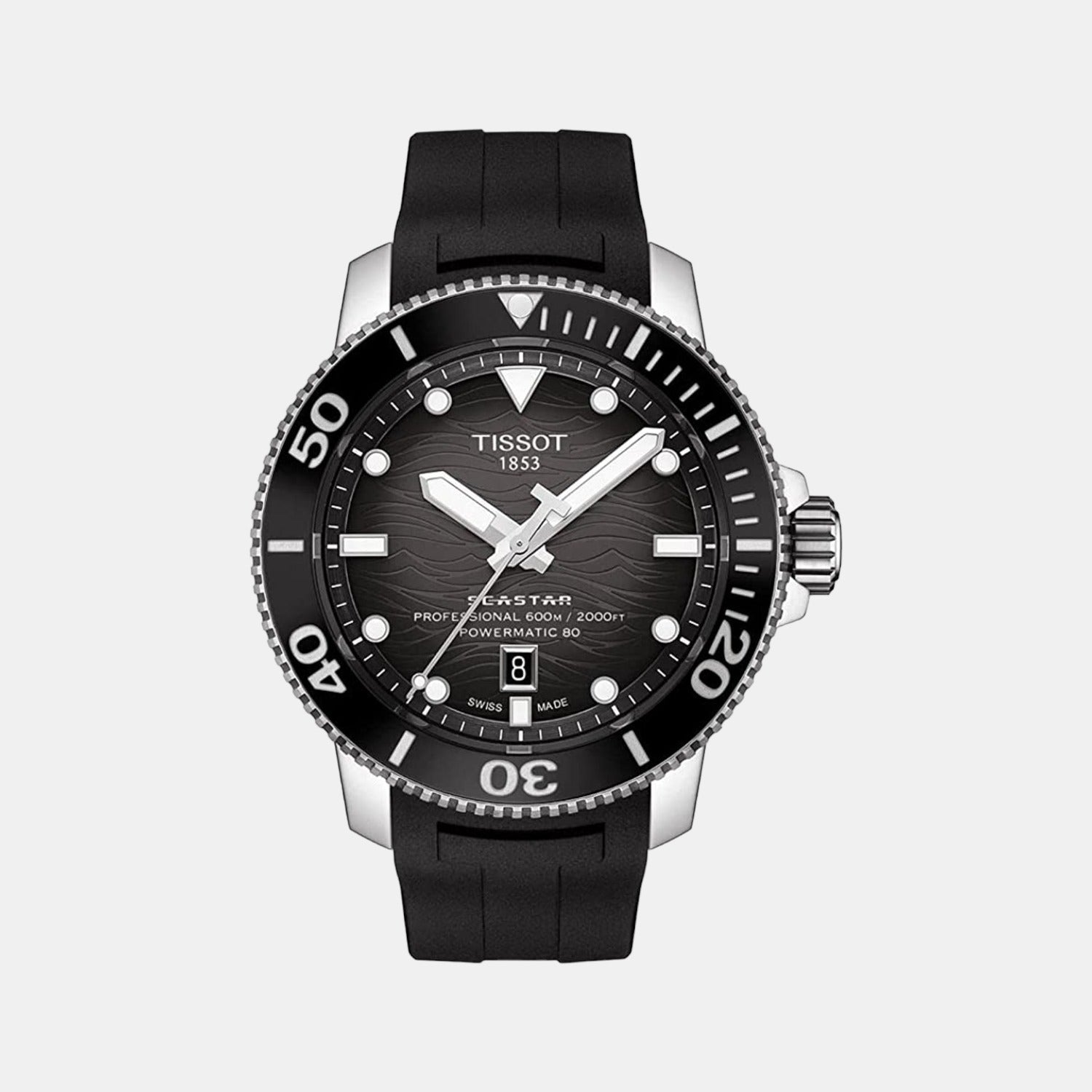 Seastar Male Analog Stainless Steel Watch T1206071744100