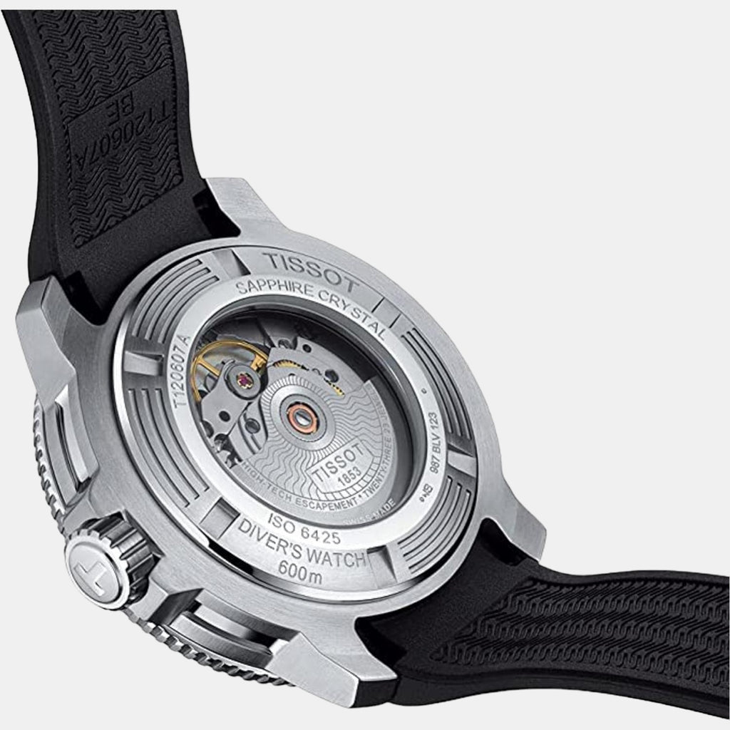 Tissot Men Round Black watch