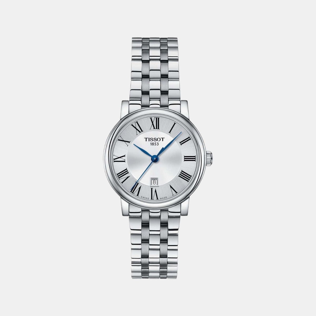 Tissot Round Silver Analog watch