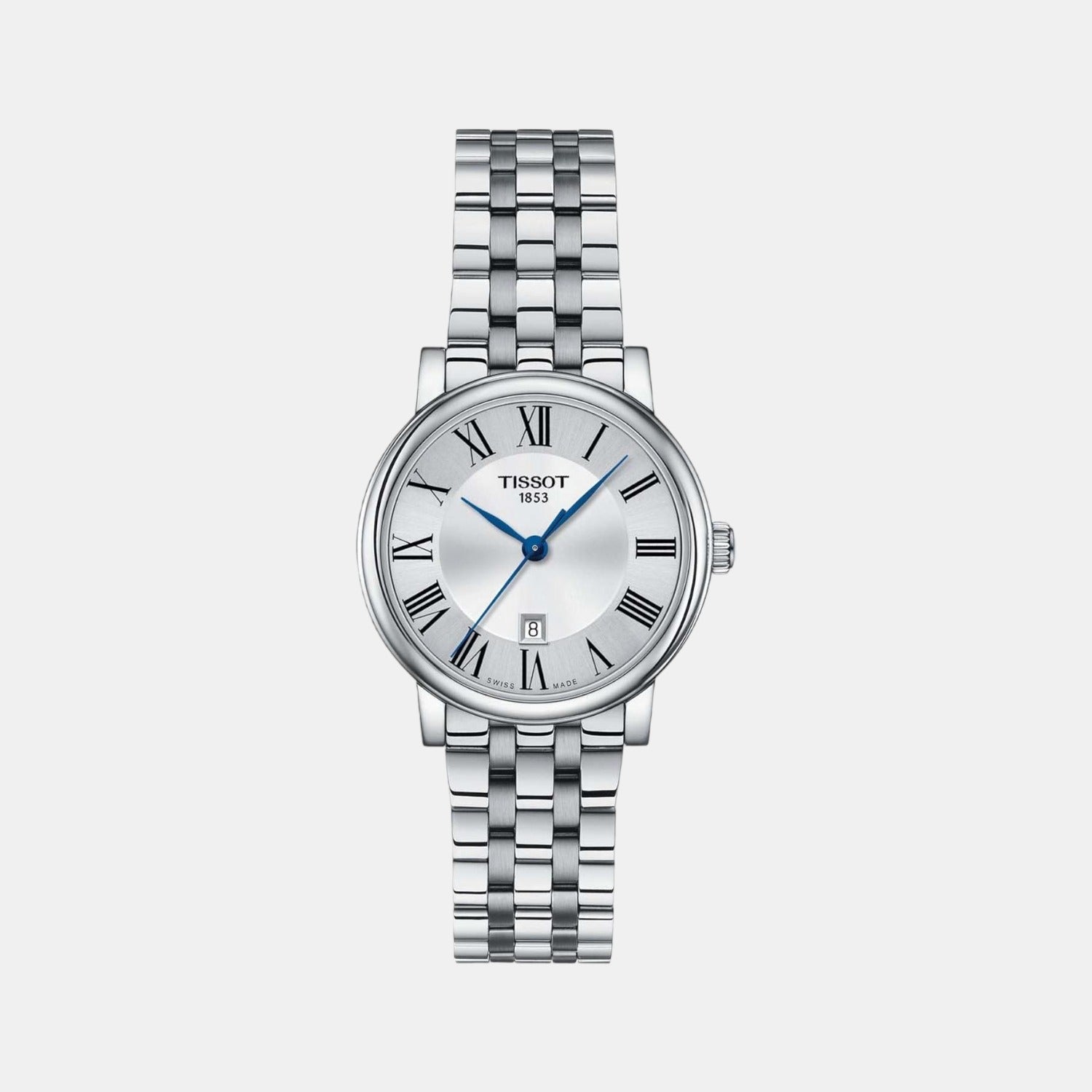 Tissot Round Silver Analog watch