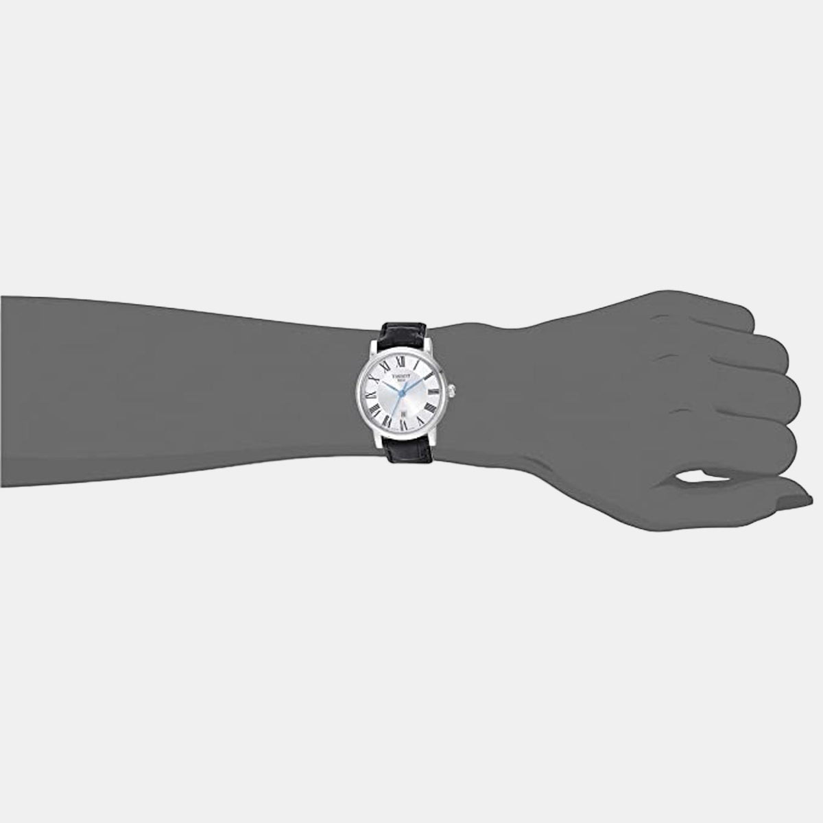 Tissot Men Round White watch