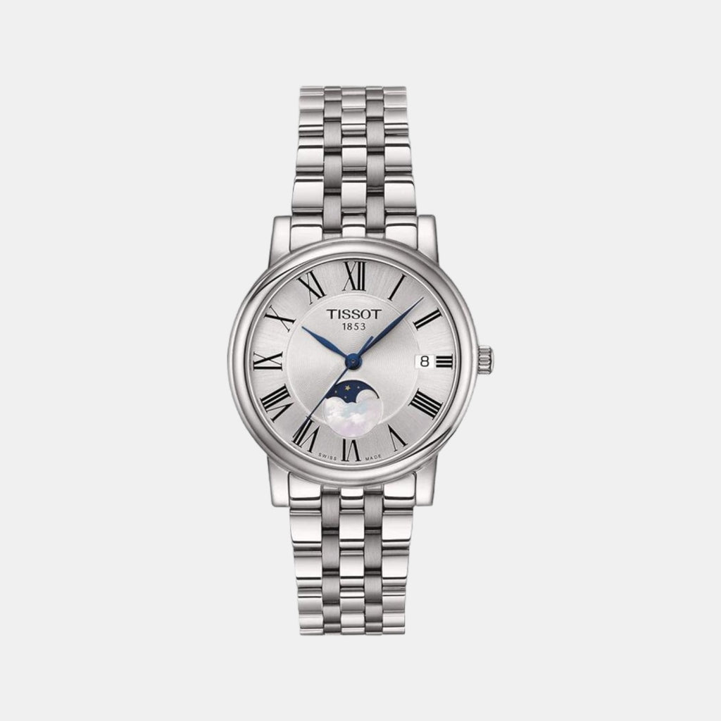 Tissot Round Silver Analog watch