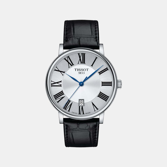 Carson Male Analog Leather Watch T1224101603300