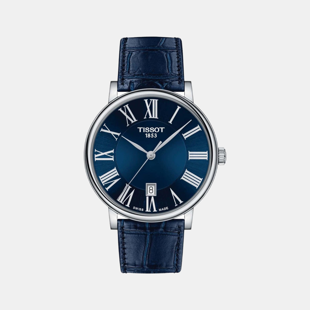 Tissot Round Blue Analog watch