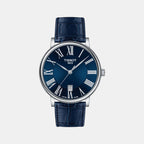 Tissot Round Blue Analog watch
