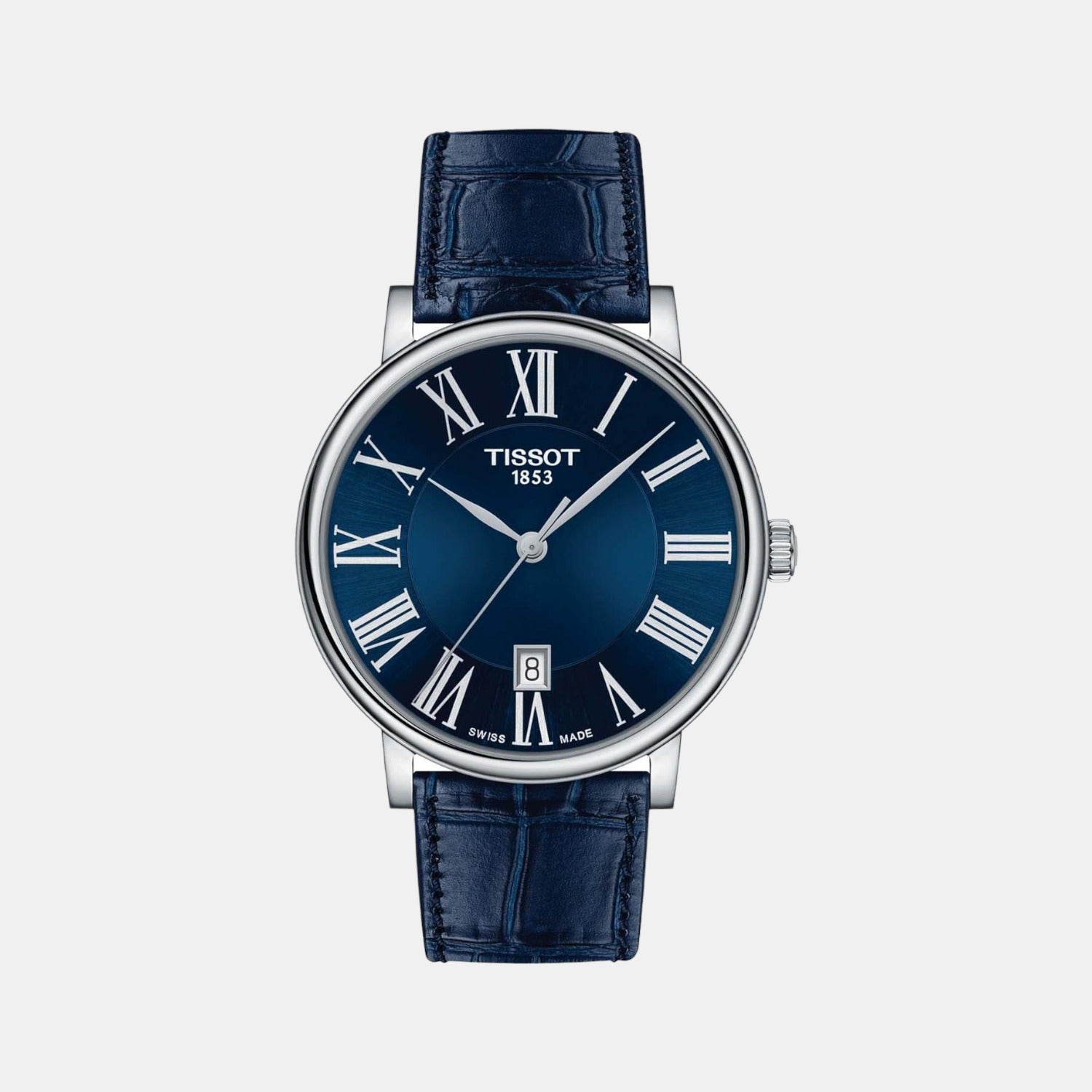 Tissot Round Blue Analog watch