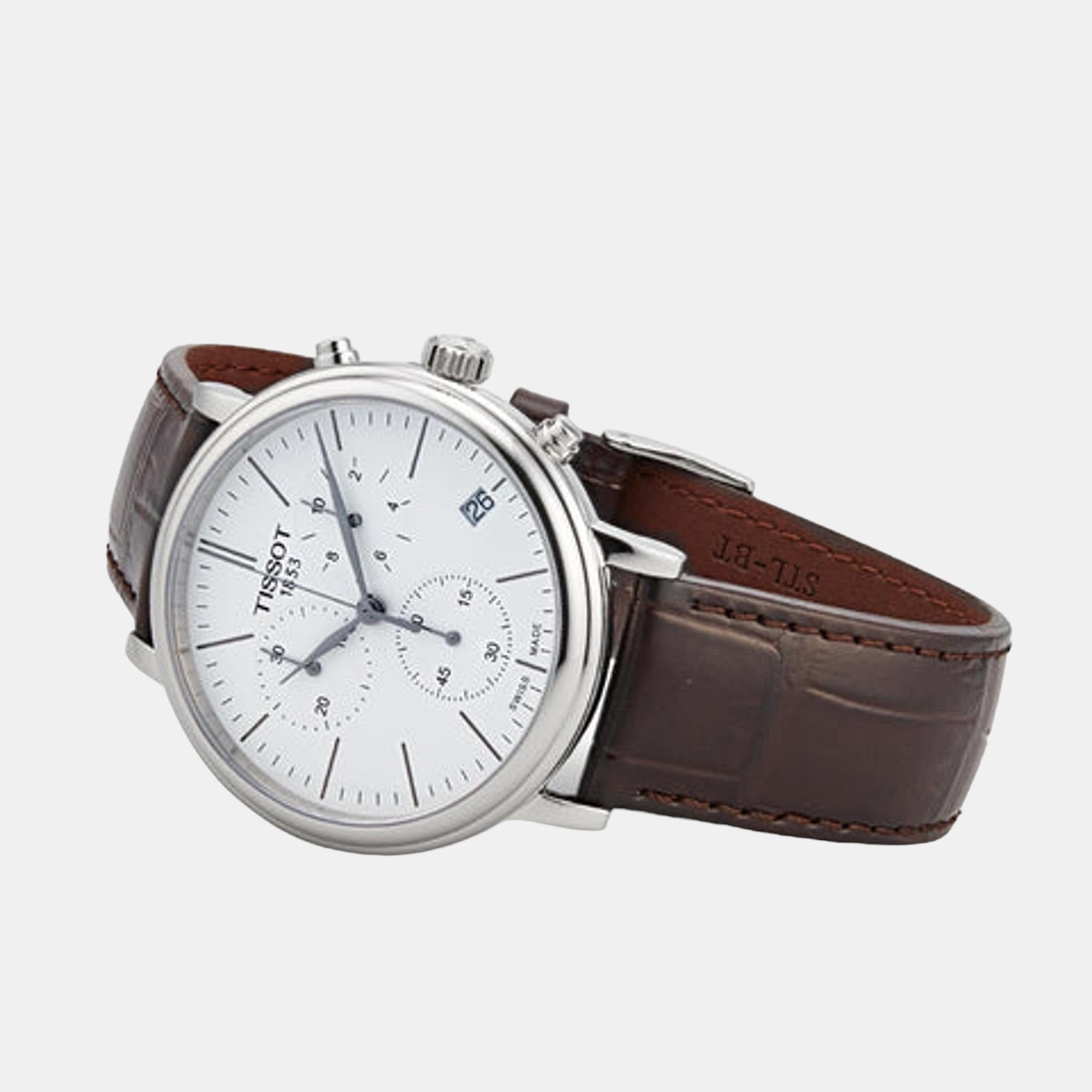 Tissot Tissot Carson Male Analog Leather Watch Tissot Just In Time