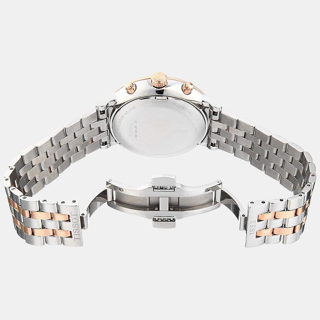 Tissot Men Round White watch