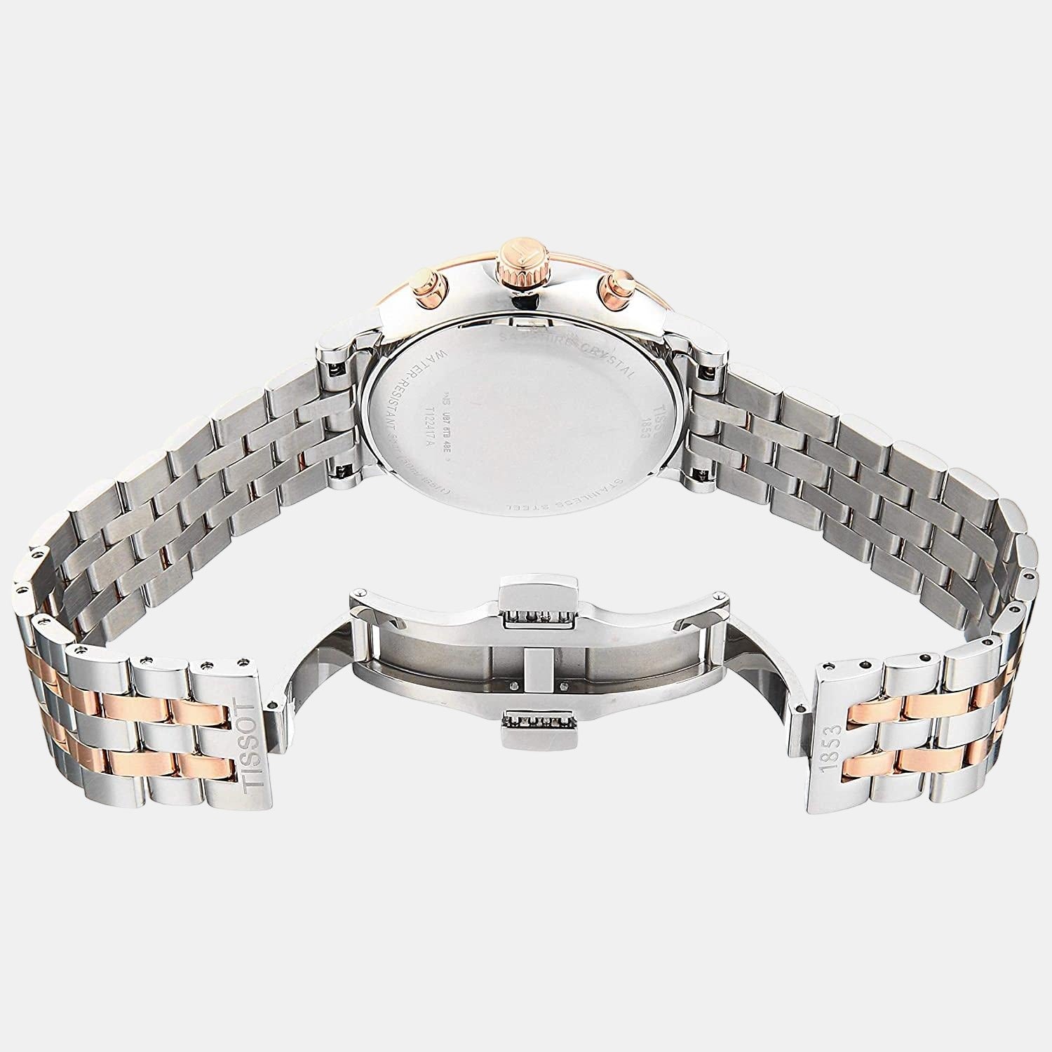 Tissot Men Round White watch