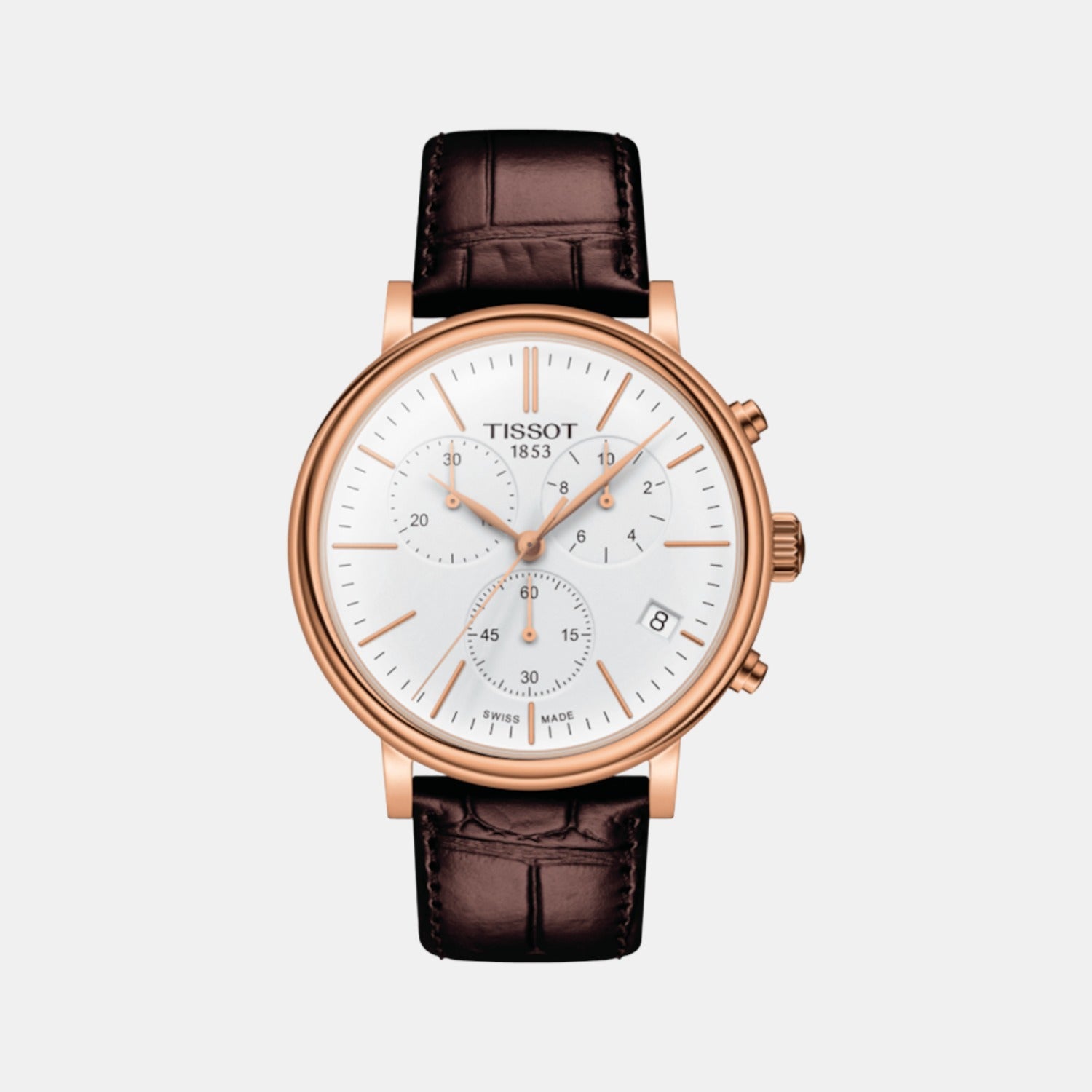 Tissot leather deals watch