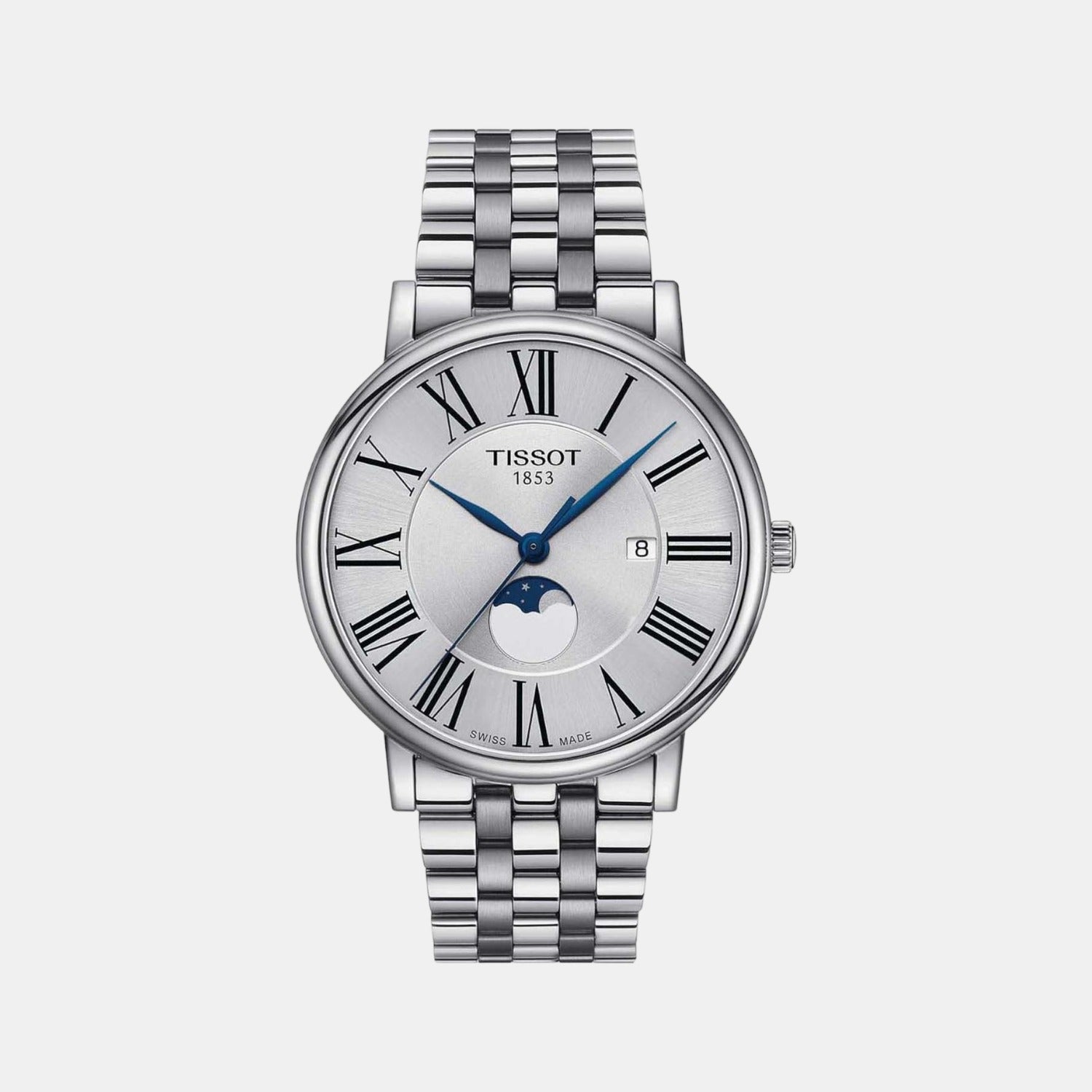 Tissot Round Silver Analog watch