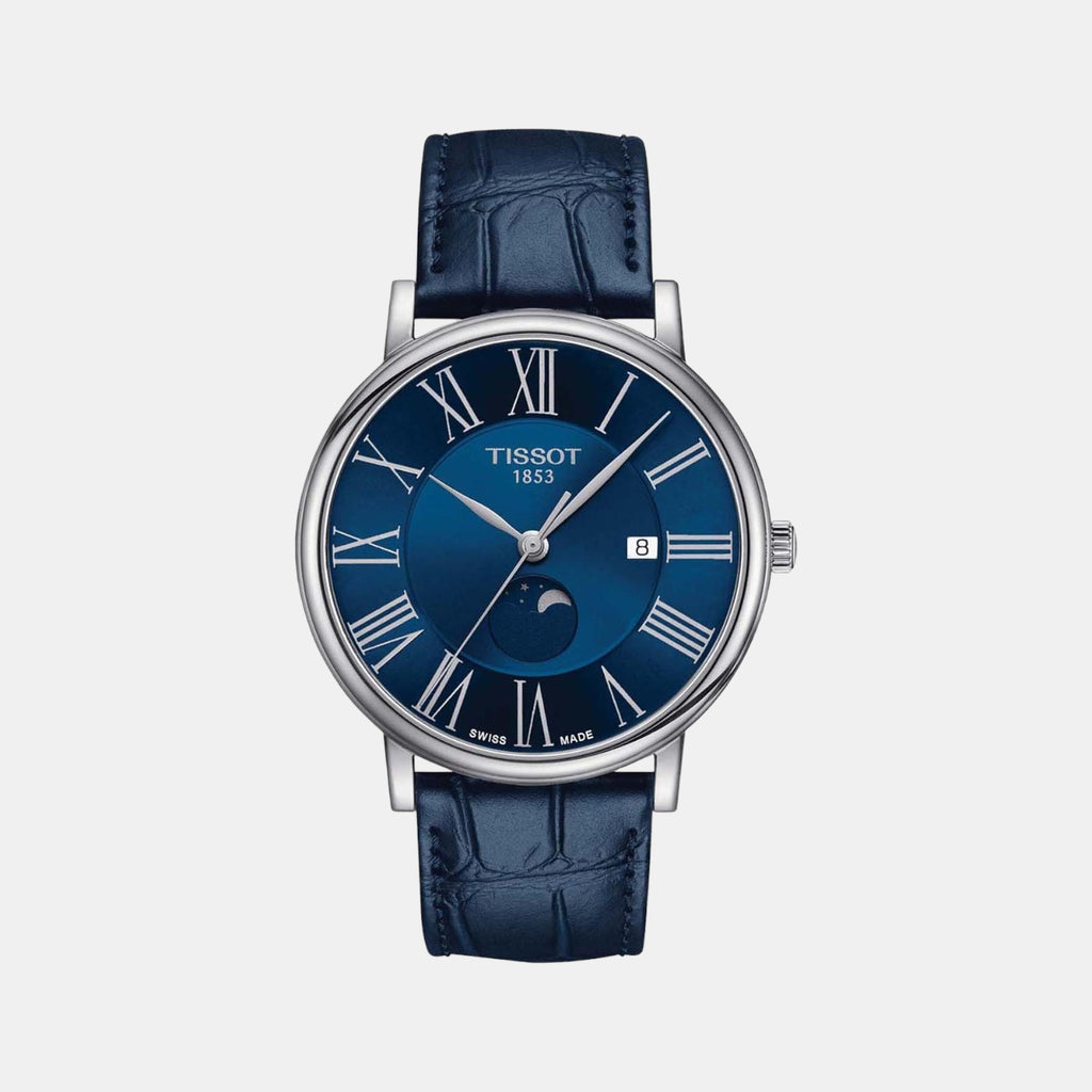 Tissot Round Blue Analog watch
