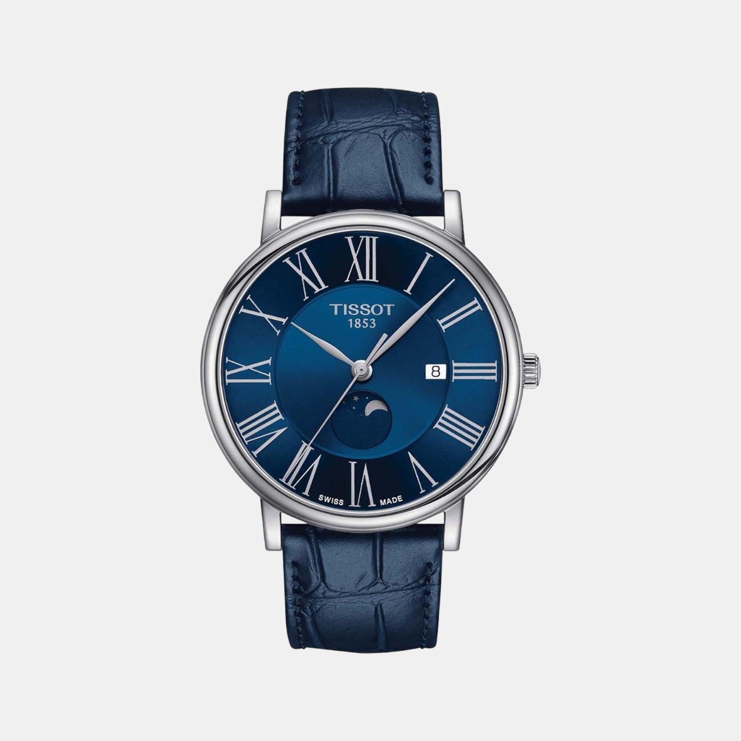 Tissot Round Blue Analog watch
