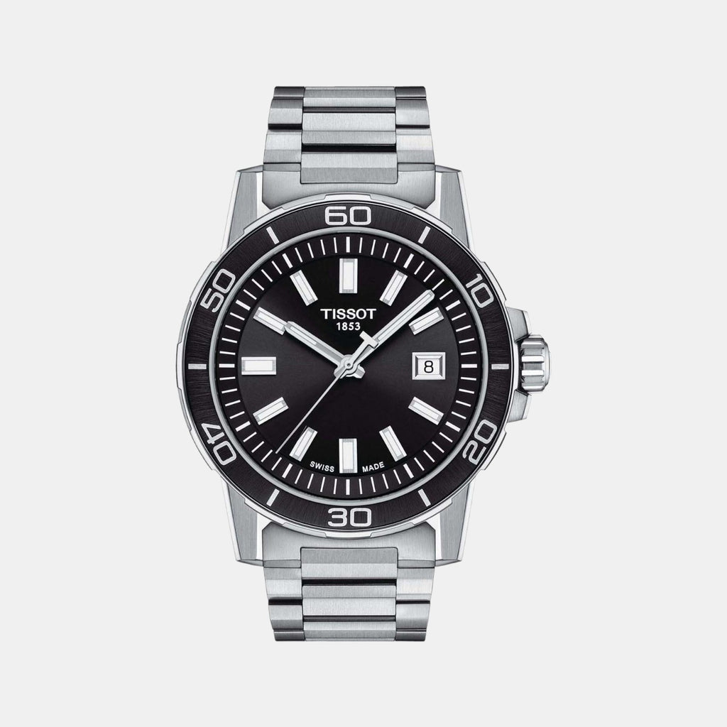 Tissot Round Black Analog watch