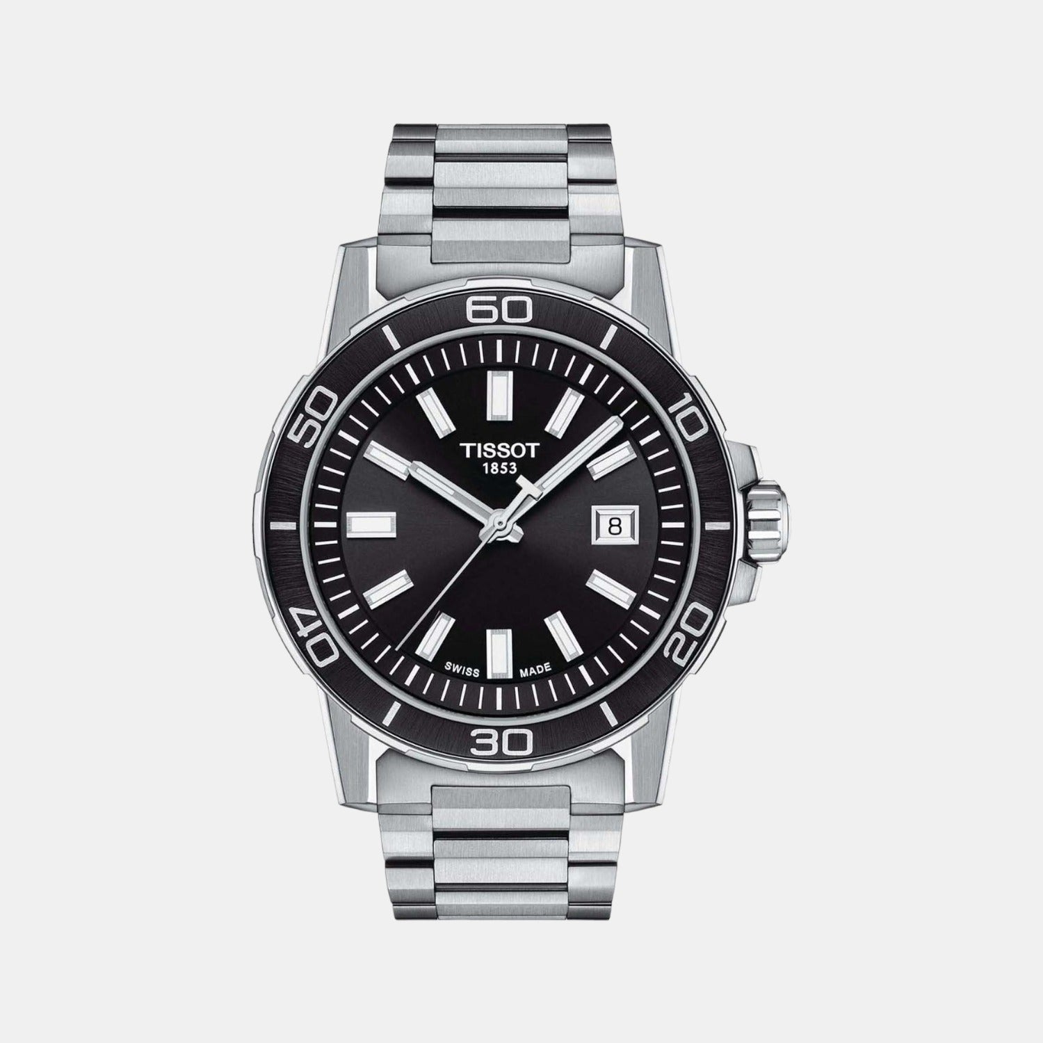 Tissot Round Black Analog watch