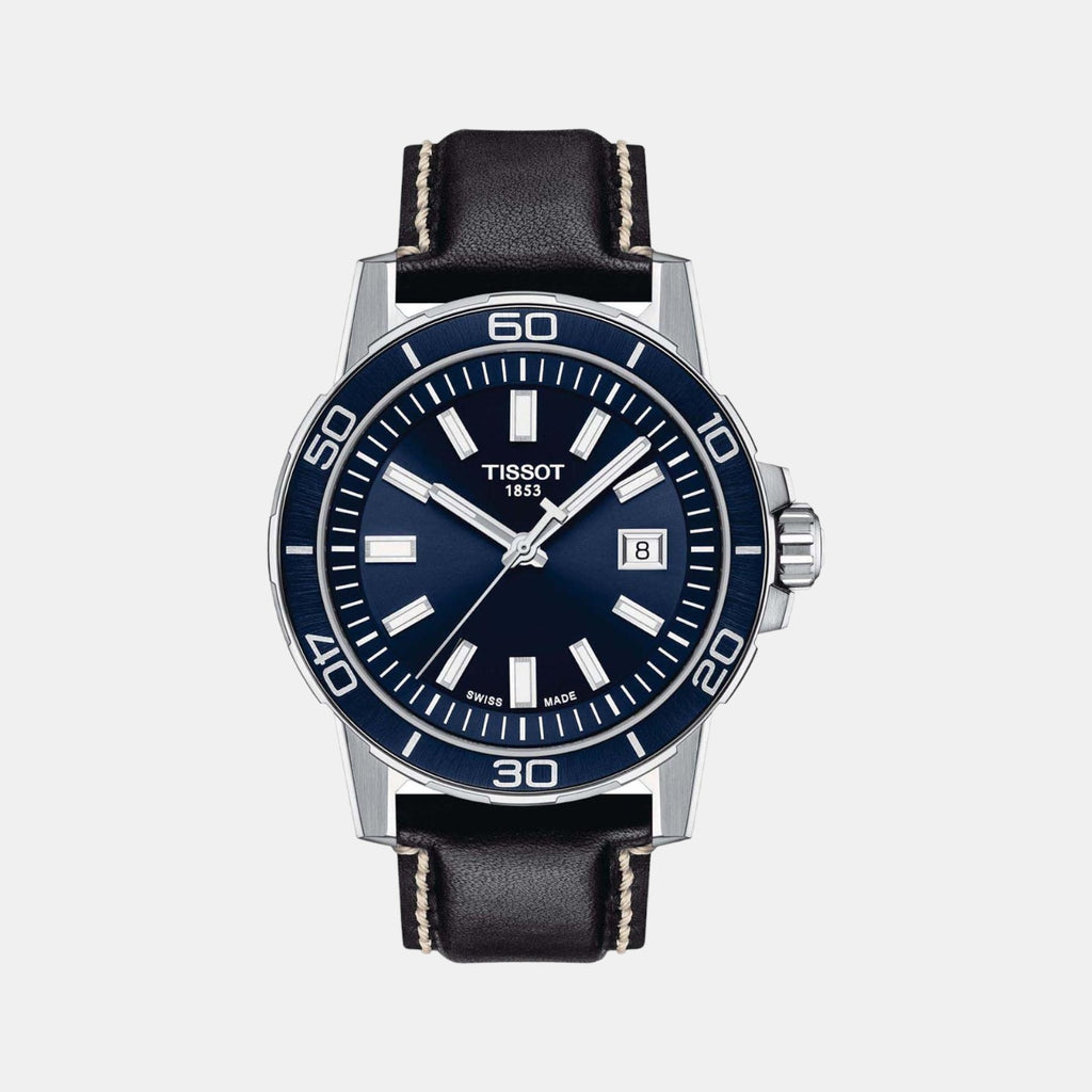 Tissot Round Blue Analog watch