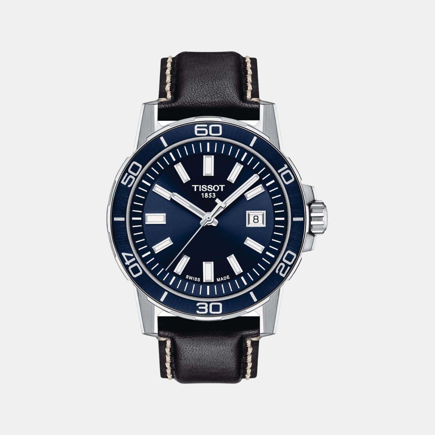 Tissot Round Blue Analog watch