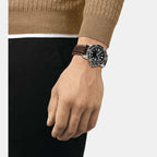 Tissot Leather Black watch