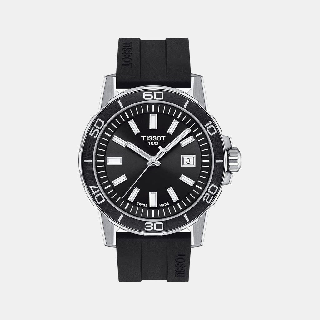 Tissot Round Black Analog watch