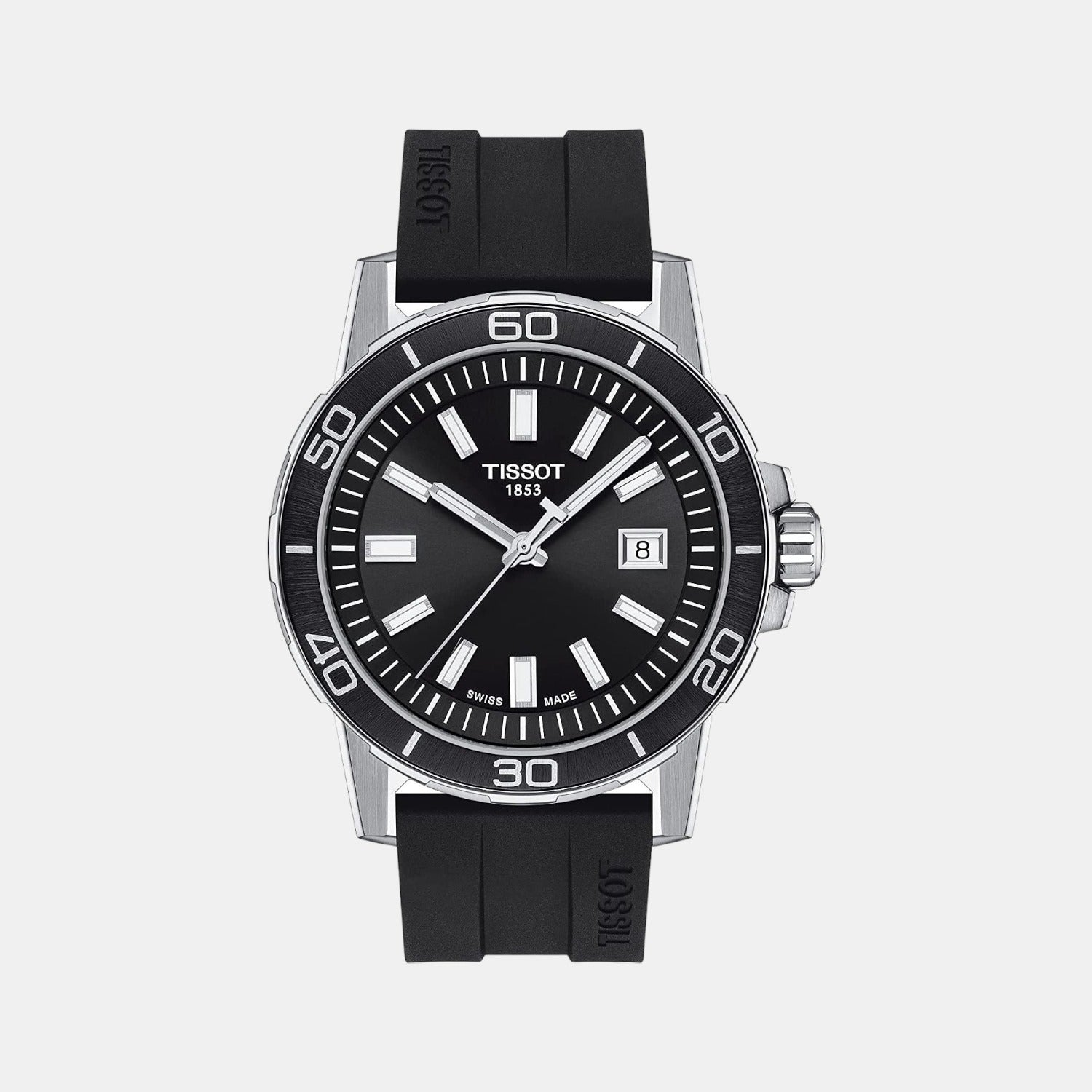 Tissot Round Black Analog watch