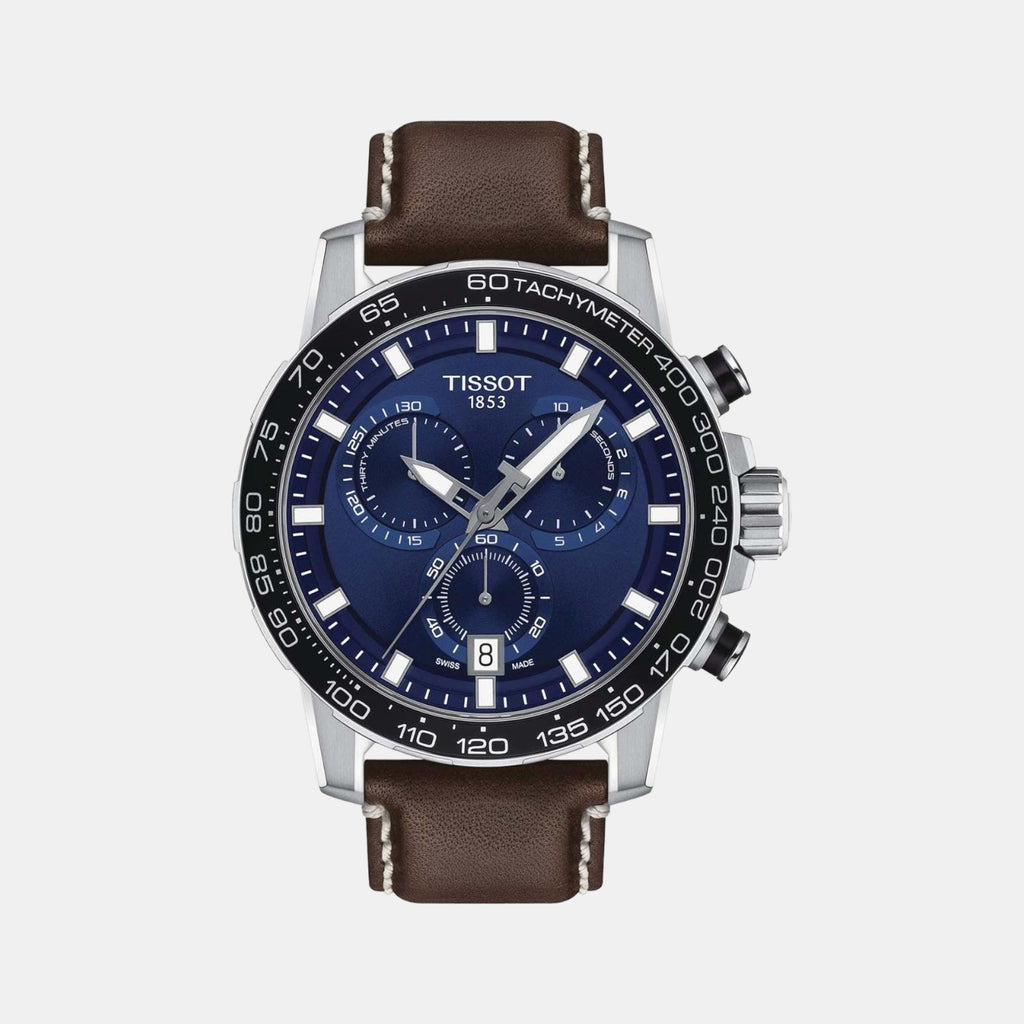 Tissot Round Blue Chronograph watch