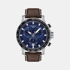 Tissot Round Blue Chronograph watch