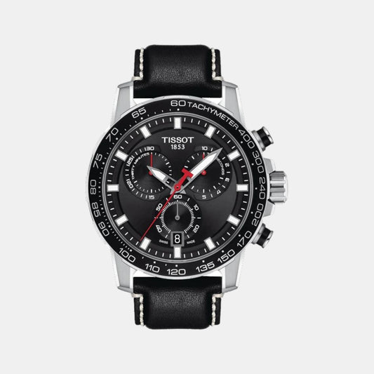 Supersport Chrono Male Chronograph Leather Watch T1256171605100