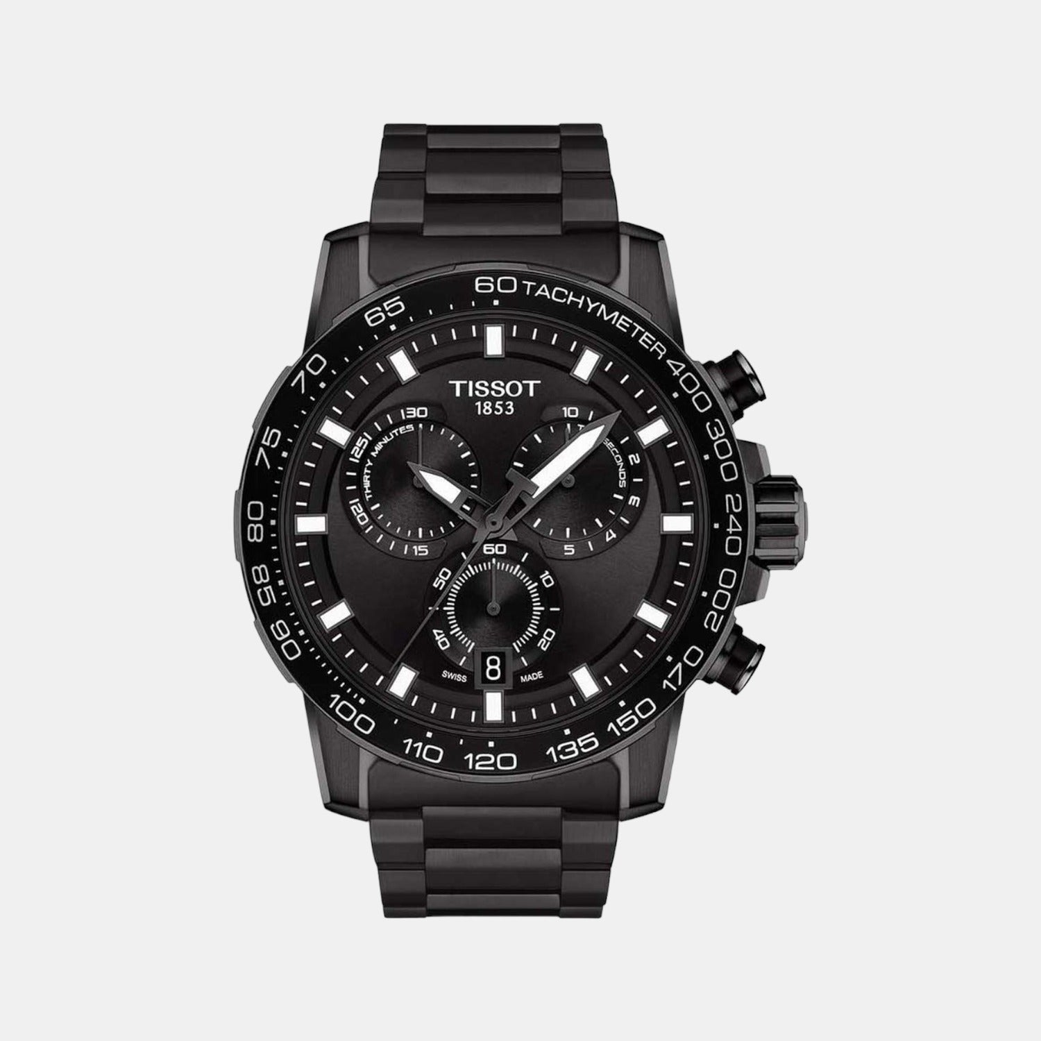 Tissot Round Black Analog watch