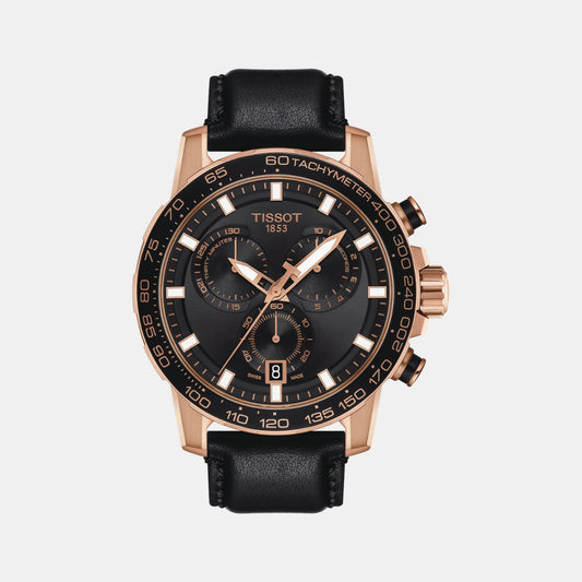 Supersport Chrono Male Chronograph Leather Watch T1256173605100