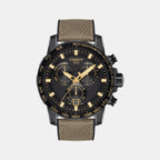 Tissot Round Black Analog watch