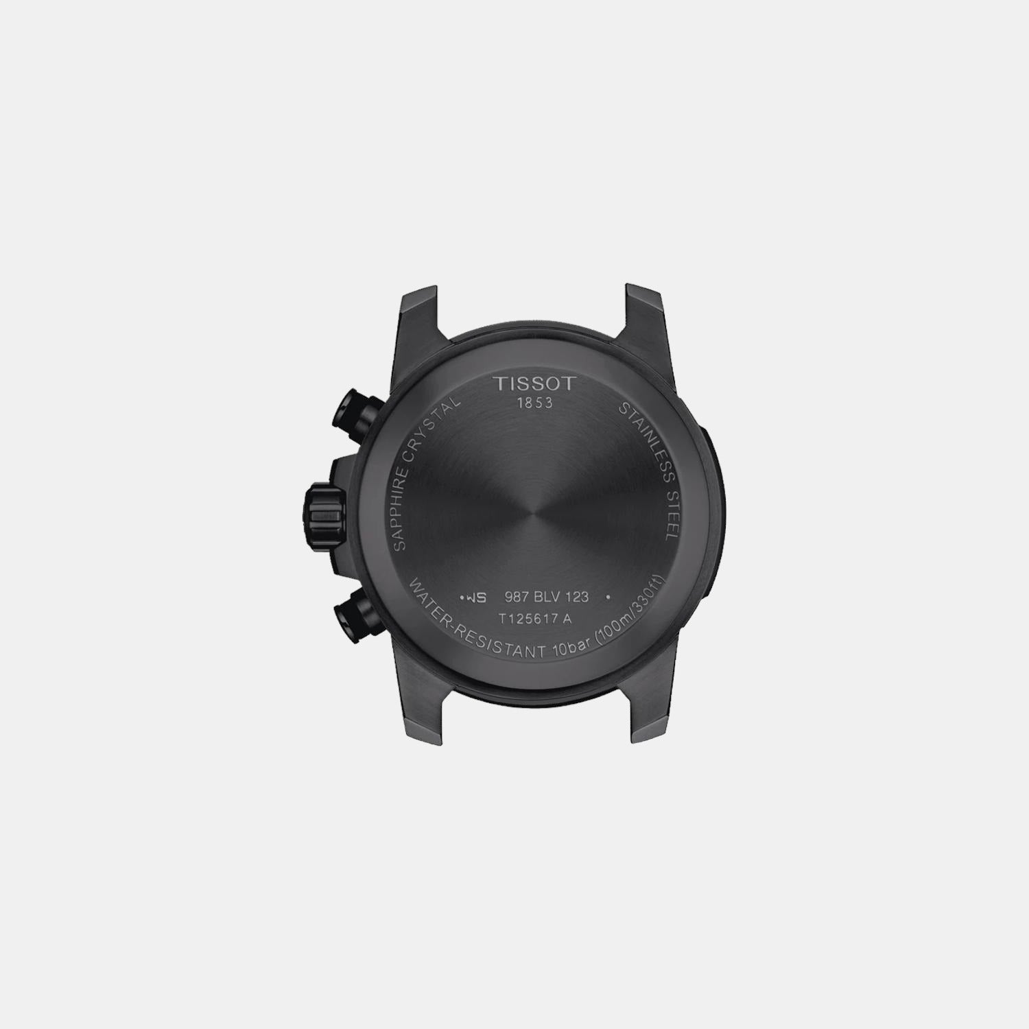 Tissot Men Round Black watch