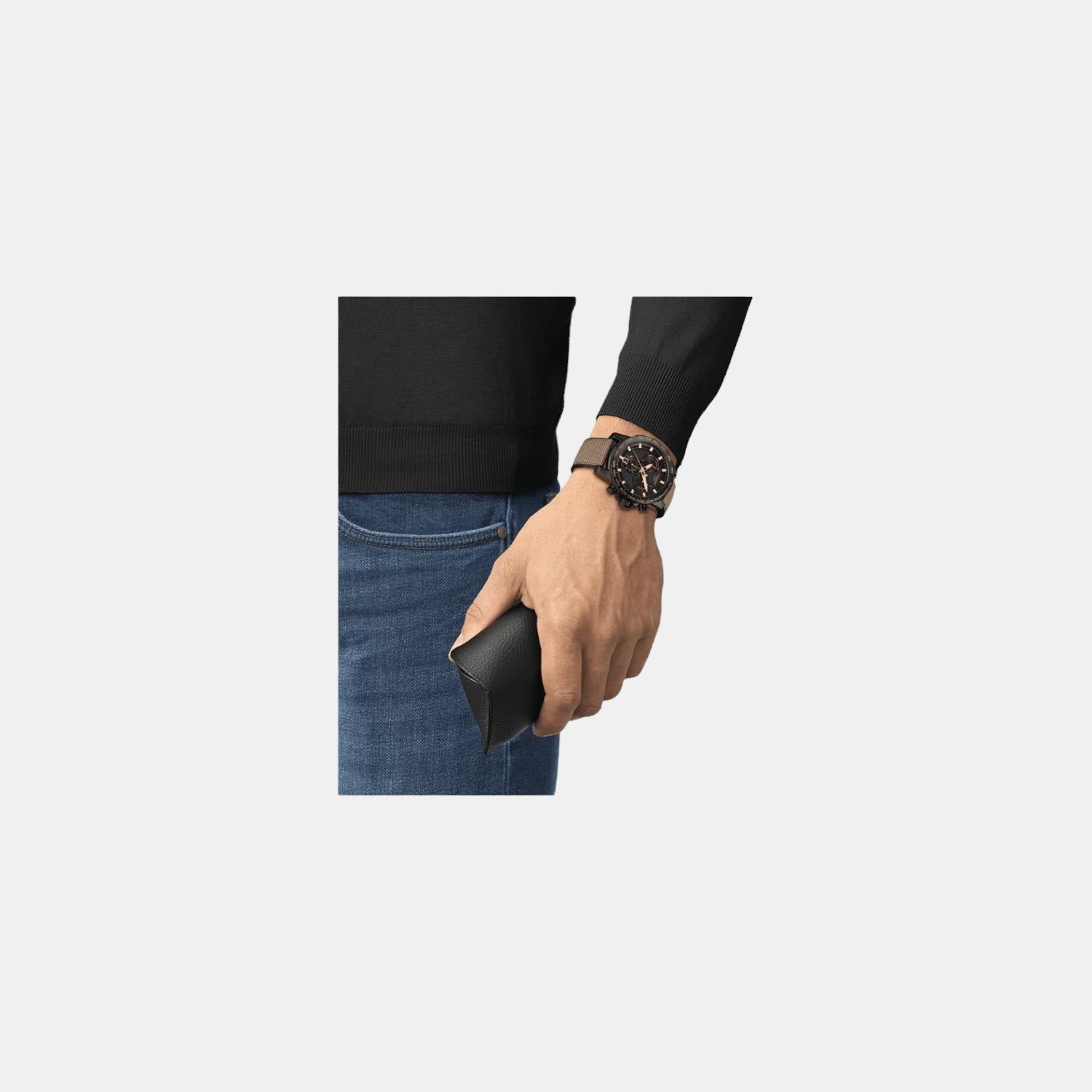 Tissot Rubber Black watch