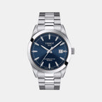 Tissot Round Blue Analog watch