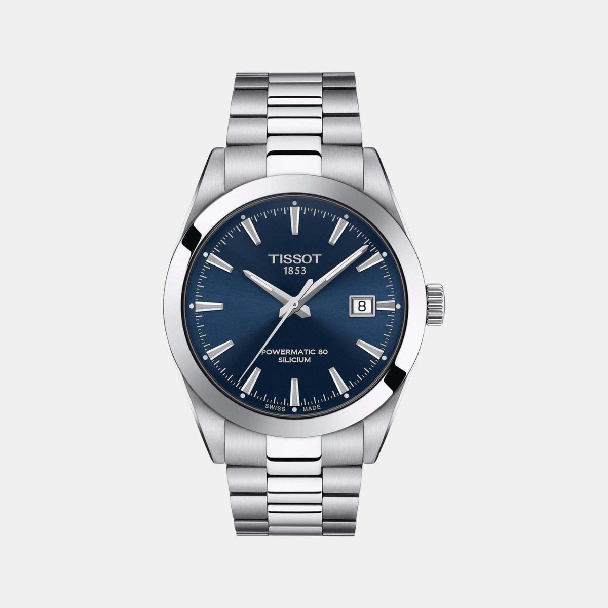 Tissot Round Blue Analog watch
