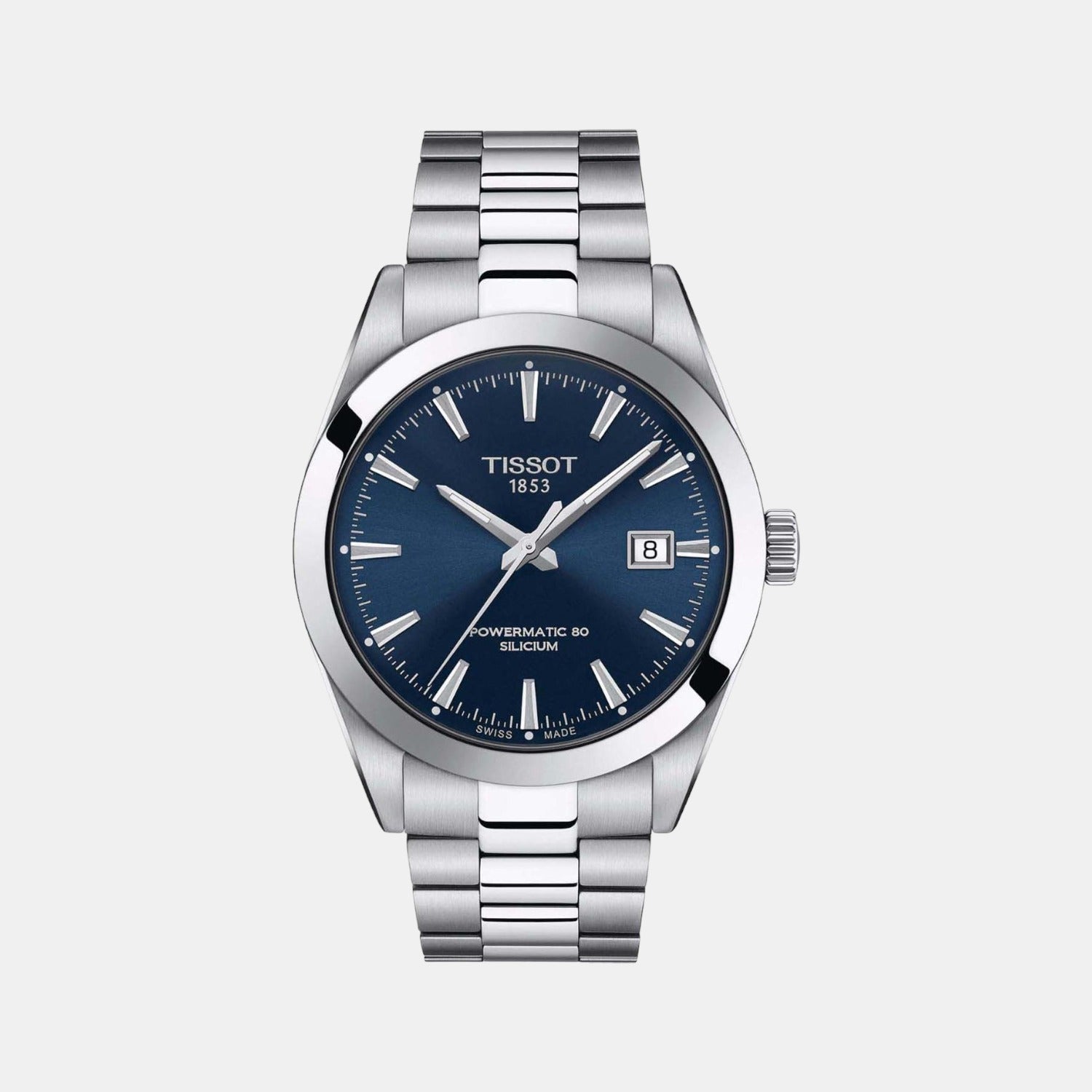 Tissot Round Blue Analog watch