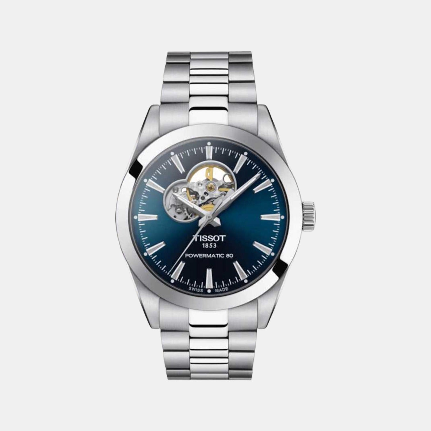 Tissot Round Blue Analog watch
